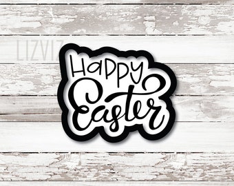 Happy Easter Cookie Cutter.