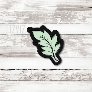 Leaf Cookie Cutter. Fall Cookie Cutter.