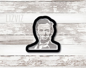 Abraham Lincoln Cookie Cutter: Patriotic USA Baking