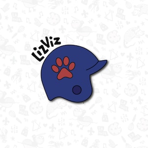 baseball helmet Cookie Cutter