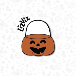 jack o lantern pumpkin candy bucket cookie cutter