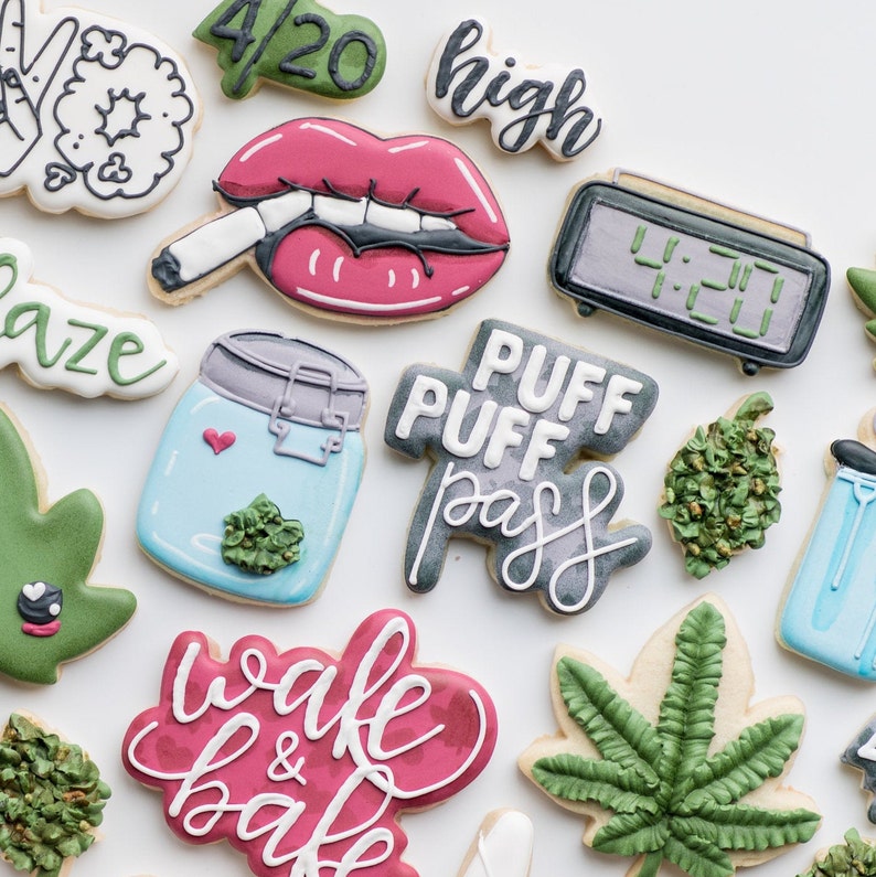 420 Cookie Cutter. Weed Cookie Cutter. Marijuana. Etsy