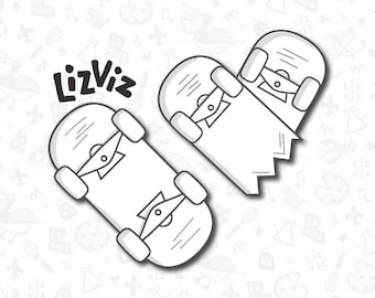skateboard cookie cutter
