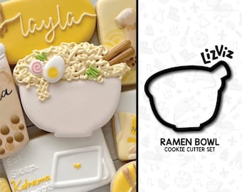 Ramen Bowl Cookie Cutter: 3D Printed PLA