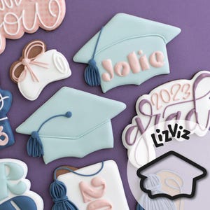 Graduation Cap Cookie Cutter. 2022 Design.