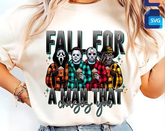 Horror Movie Slasher Coffee Robe Clipart | Spooky Fall PNG SVG (Digital Download)