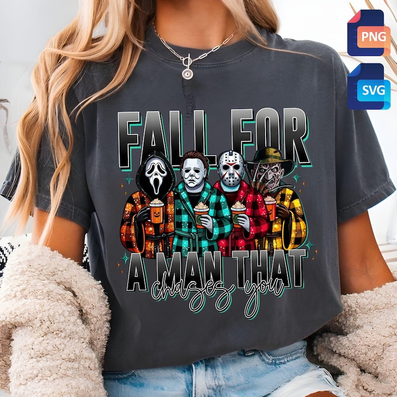 Slasher Robe Horror Movie Slasher Coffee Robe Clipart | Spooky Fall PNG SVG (digital ...