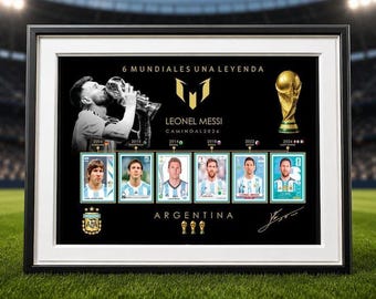 メッシの直筆サイン入り複製RPサッカー（フットボール）カード - Etsy 日本