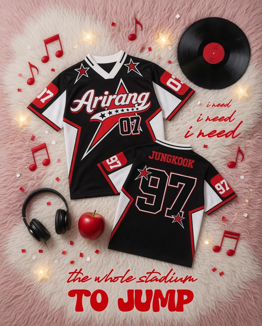 Jungkook jersey shirt - Etsy France