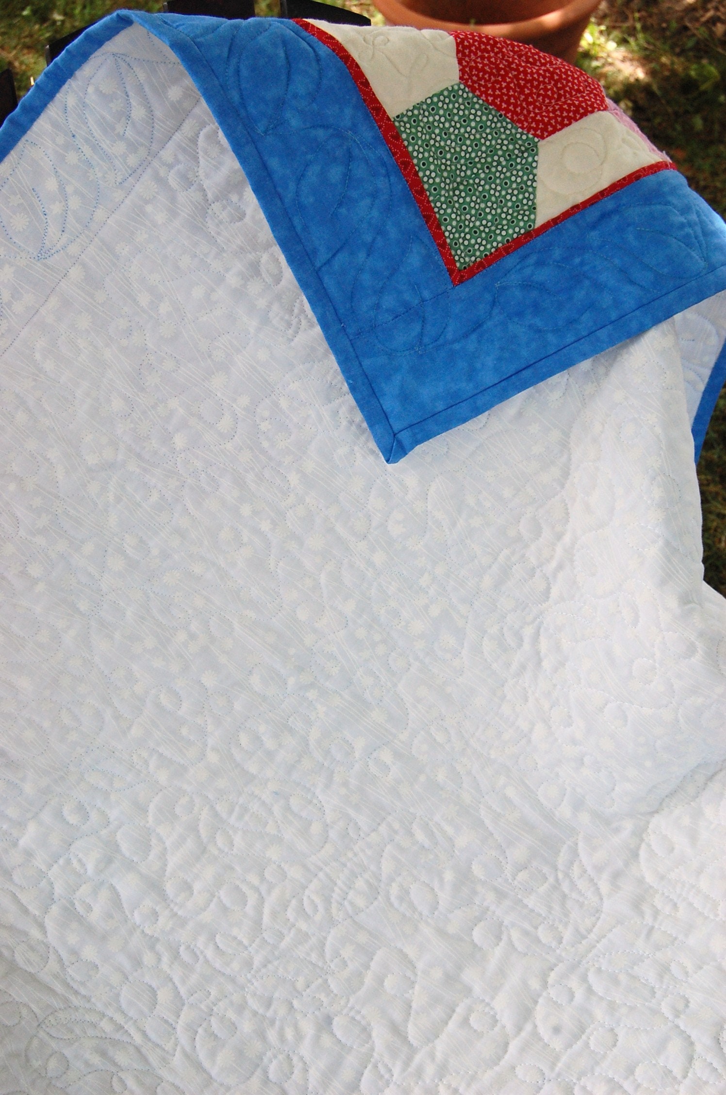 Buy Lap Quilt, 1930's Reproduction Fabric, Mini Quilt, Picnic Quilt, Crib Quilt, Baby Quilt