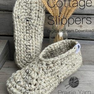 Patrón de ganchillo para zapatillas de campo – Terminología del Reino Unido (Descarga digital en PDF)