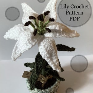 Patrón de crochet Lily en PDF