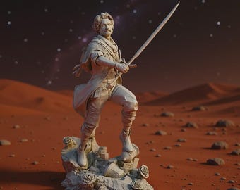 Figura de Gustave STL / Expedición 33, busto / Escala 1/10 (Descarga digital)