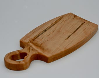 El "Bistro Mini": Tabla de servir personal de arce artesanal