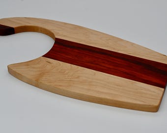 Tabla de servir "Vanguard": Bloodwood y arce duro