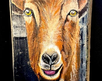 Billy Goat- Hand-Painted
