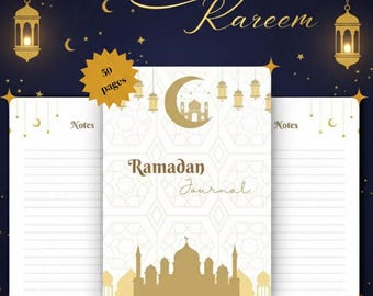 Journal du Ramadan | Agenda islamique quotidien (téléchargement PDF)