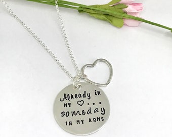 Sterling Silver Adoption Necklace, Gift for Adoptive Mother, Gotcha Day, Infertility Gift