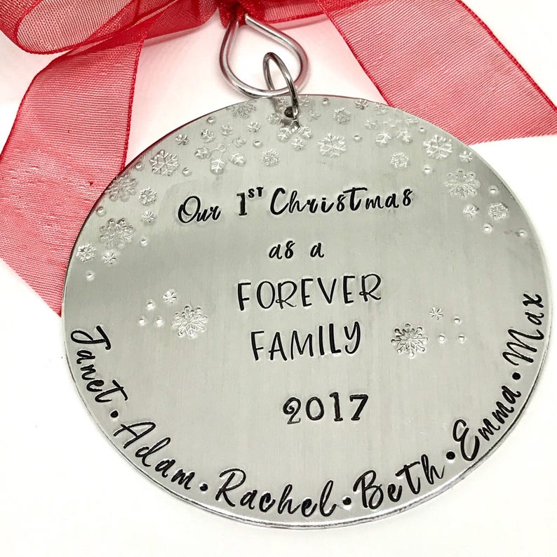 Family Adoption Gifts Personalized Gift for Parents Adopting Forever
