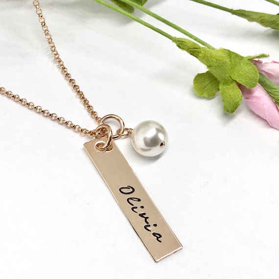 Arnotts gold bar necklace deals