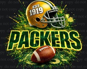Packers PNG, Game Day, Football, Packers gift, Packers Digital use for T-shirt, Stickers, Mug, Tumbler, Digital Download, PDF