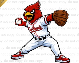Cardinals PNG, Cardinals Baseball, Pitcher, Baseball PNG, Digital download, Game Day, Baseball Mom, Baseball Gifts, Best for Print, T-shirt