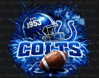 Colts PNG, Game Day, Football, Colts gift, Colts Digital use for T-shirt, Stickers, Mug, Tumbler, Digital Download, PDF