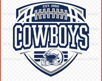 Cowboys SVG, Football PNG, Football Gifts, Game Day, Svg Files, Cowboys Cut file, Cricut, Best for Printing, Shirt, Cheers, Digital Download
