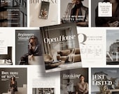340+ Luxury Realtor Instagram Templates | Real Estate Instagram Marketing Templates | Realtor Social Media Post | Realtor Templates Canva