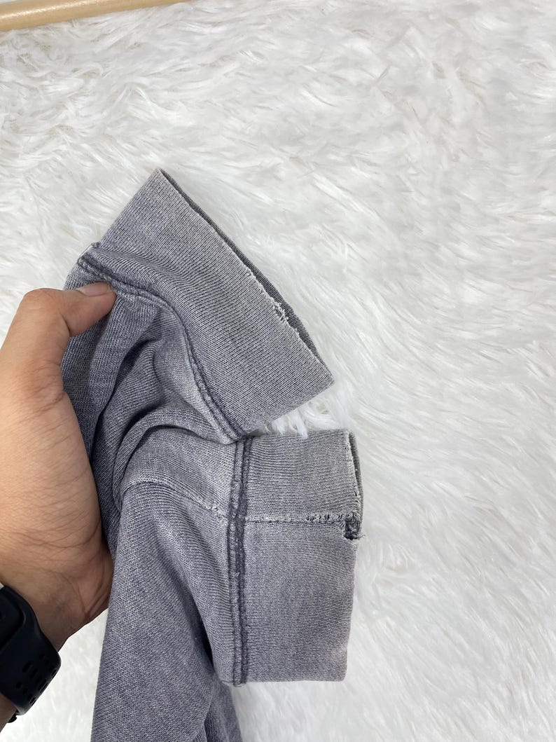 Bluza z kapturem i zamkiem błyskawicznym Myszka Miki w stylu vintage Super Idol 1928 Americana Star Stripes Grey XL zdjęcie 9