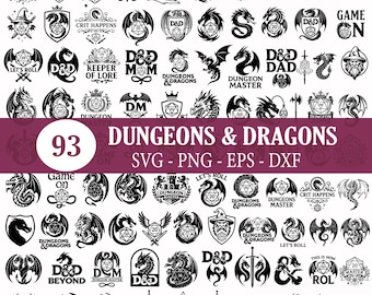 Dnd Rip Icon Dungeons and Dragons Svg, Dnd Svg, Dnd Logo, Dice Dragon, Dnd Icon ...