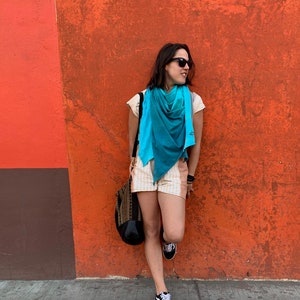 Bohemian, Colorful Scarf-Tie-dye Scarf- Swim Sarong-Cover-Up for summer-Dress Scarf-Shirt Scarf-Gift for her-Bridal Gift