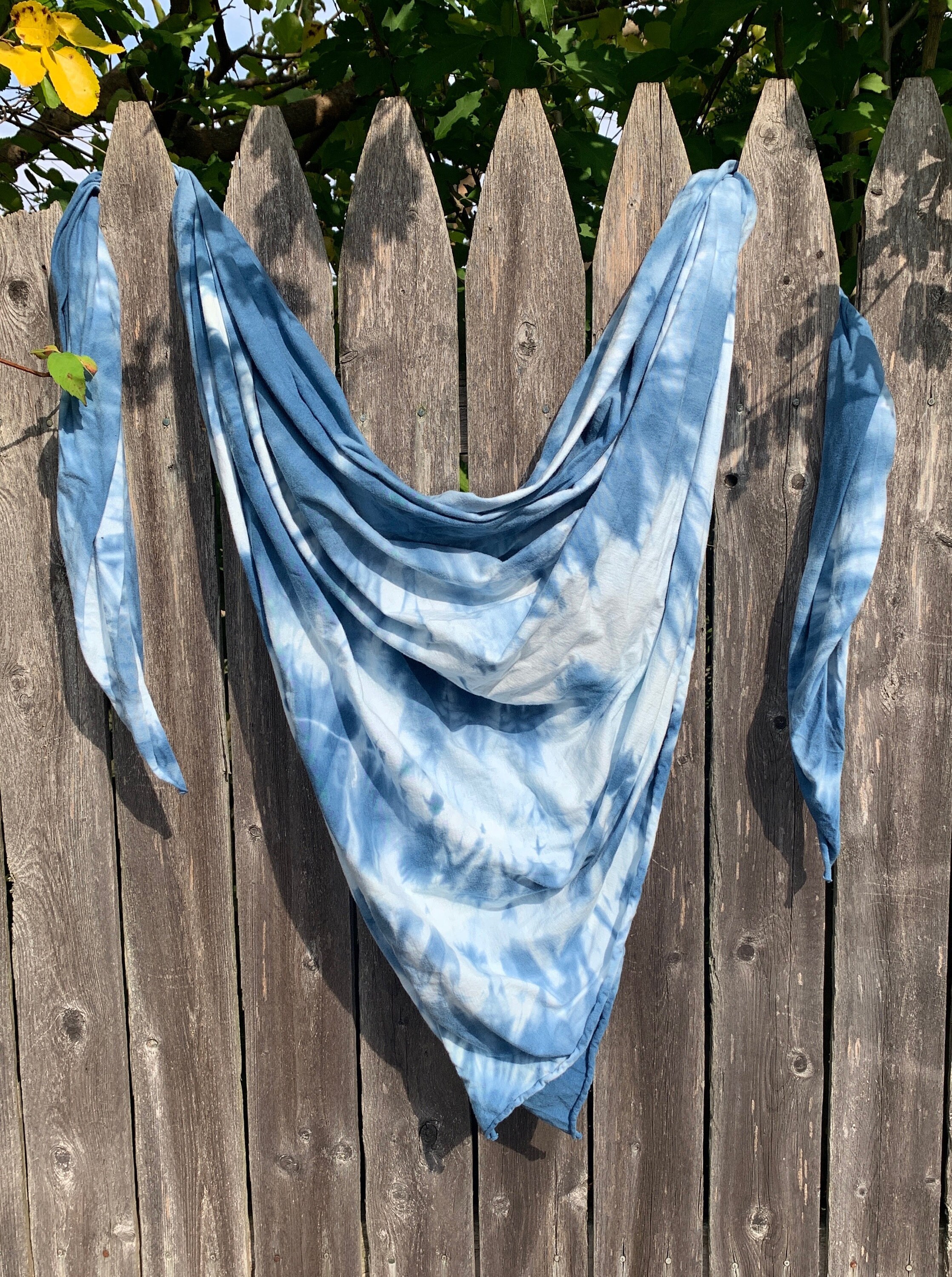Tiedye Scarfbeach Boho Scarfcolorful Cotton Large Etsy UK
