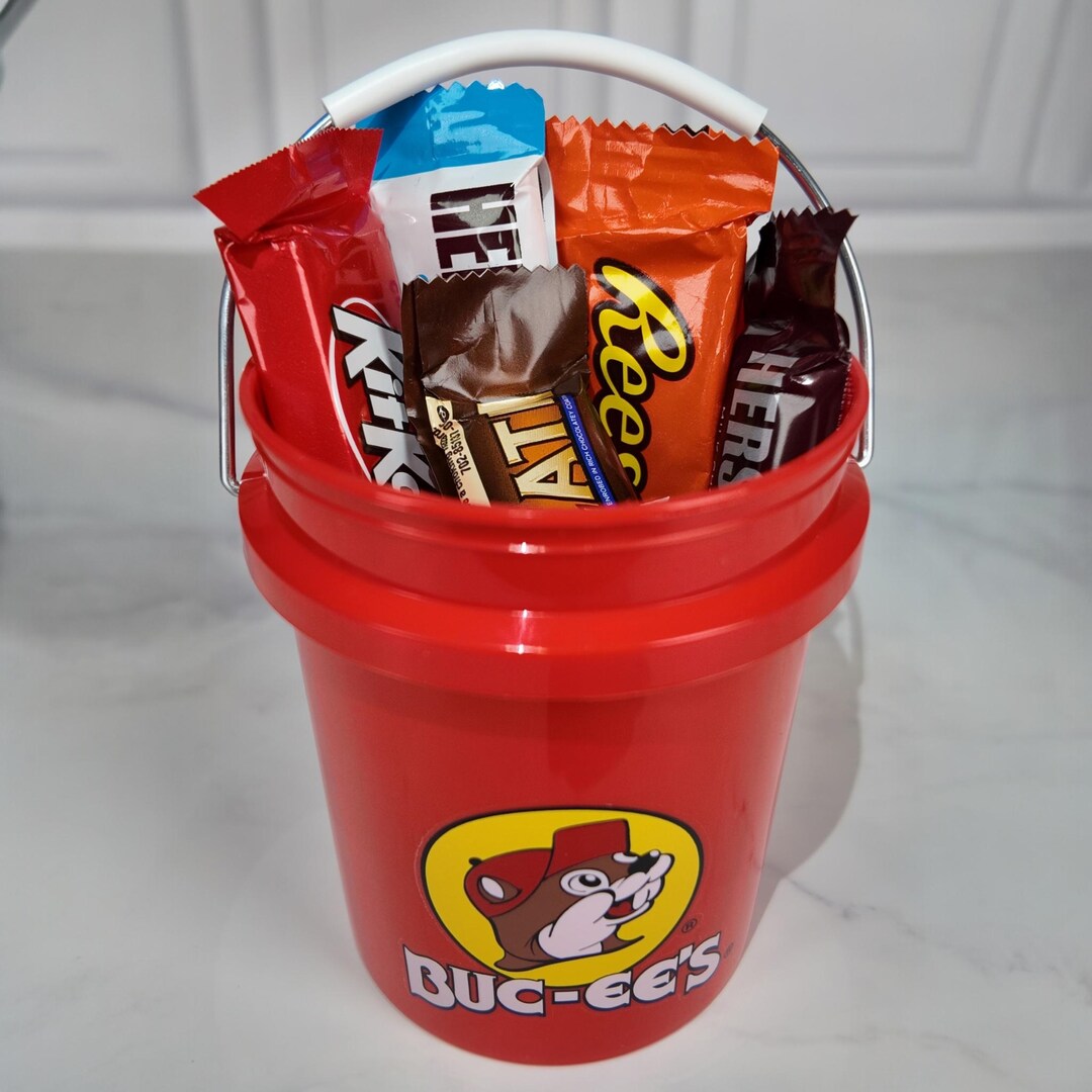 Buc-ee's Mini Bucket Hershey Favorites Gift Basket - Etsy