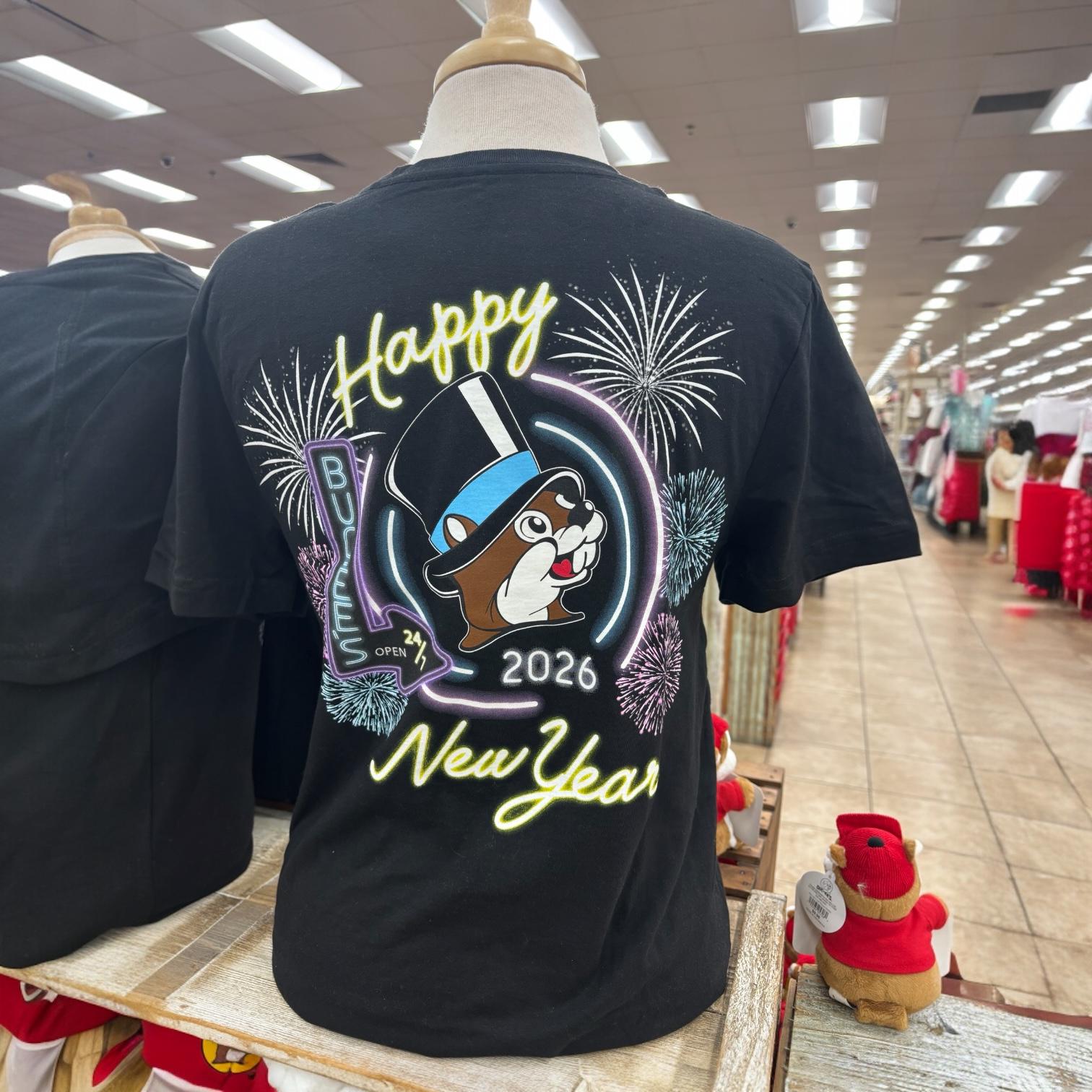 Happy New Year 2026 Glow-in-the-dark T-shirt – Festive Graphic Tee
