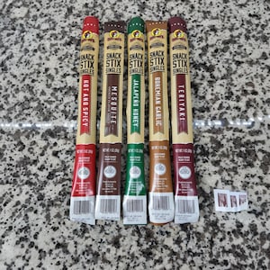 Bundel Jerky Lover's Snack Sticks – Gemengde Smaken