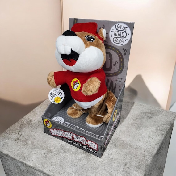 Buc‑ee’s Dancin’ Beaver US限定ダンシングぬいぐるみ Dancing Beaver Plush Toy – Animated Animal Figure - Etsy