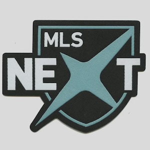 brodé de style MLS NEXT | Écusson à repasser pour bouclier de football pour jeunes