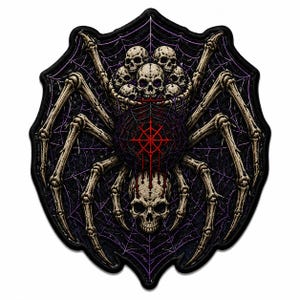 Reaper Spider Minion Embroidered Patch | Dungeon Crawler Carl Jacket Patch