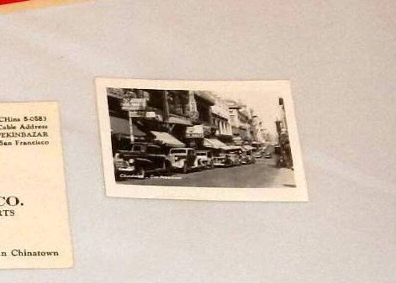 San Francisco Chinatown Souvenirs Vintage 1950/'s