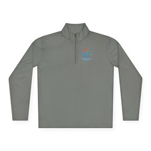 Enron Accounting & Audit Team Logo Quarter-Zip Pullover - Satirical Corporate History image 4