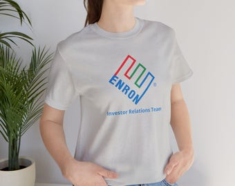 Koszulka z logo zespołu ds. relacji inwestorskich Enron – Market Confidence Classic