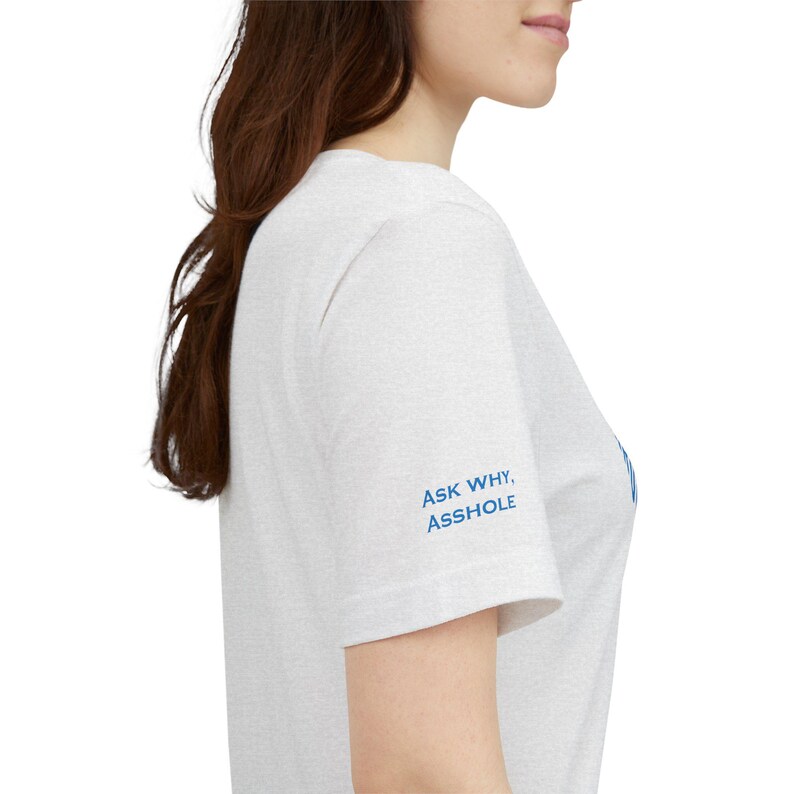 Enron T-Shirt - Ask Why A-Hole (sleeve) image 16