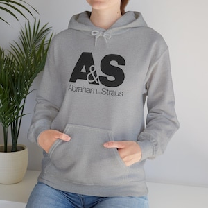 Abraham & Straus Vintage Logo Hoodie - Classic NYC Department Store Nostalgia