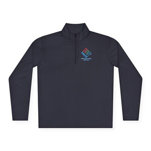 Enron Accounting & Audit Team Logo Quarter-Zip Pullover - Satirical Corporate History image 11
