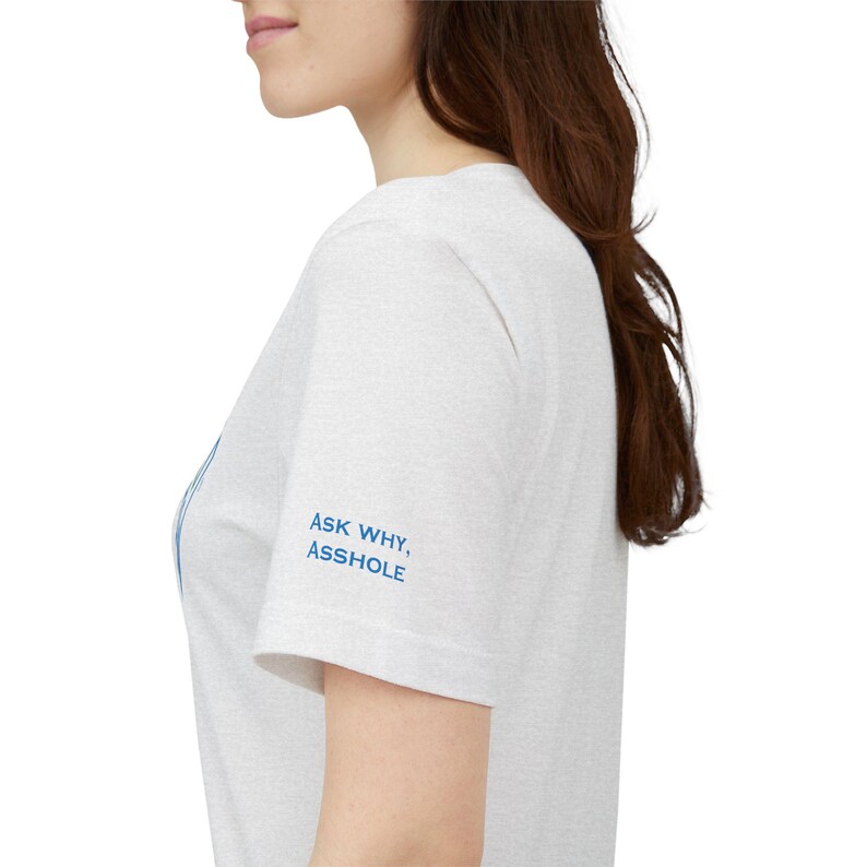 Enron T-Shirt - Ask Why A-Hole (sleeve) image 15