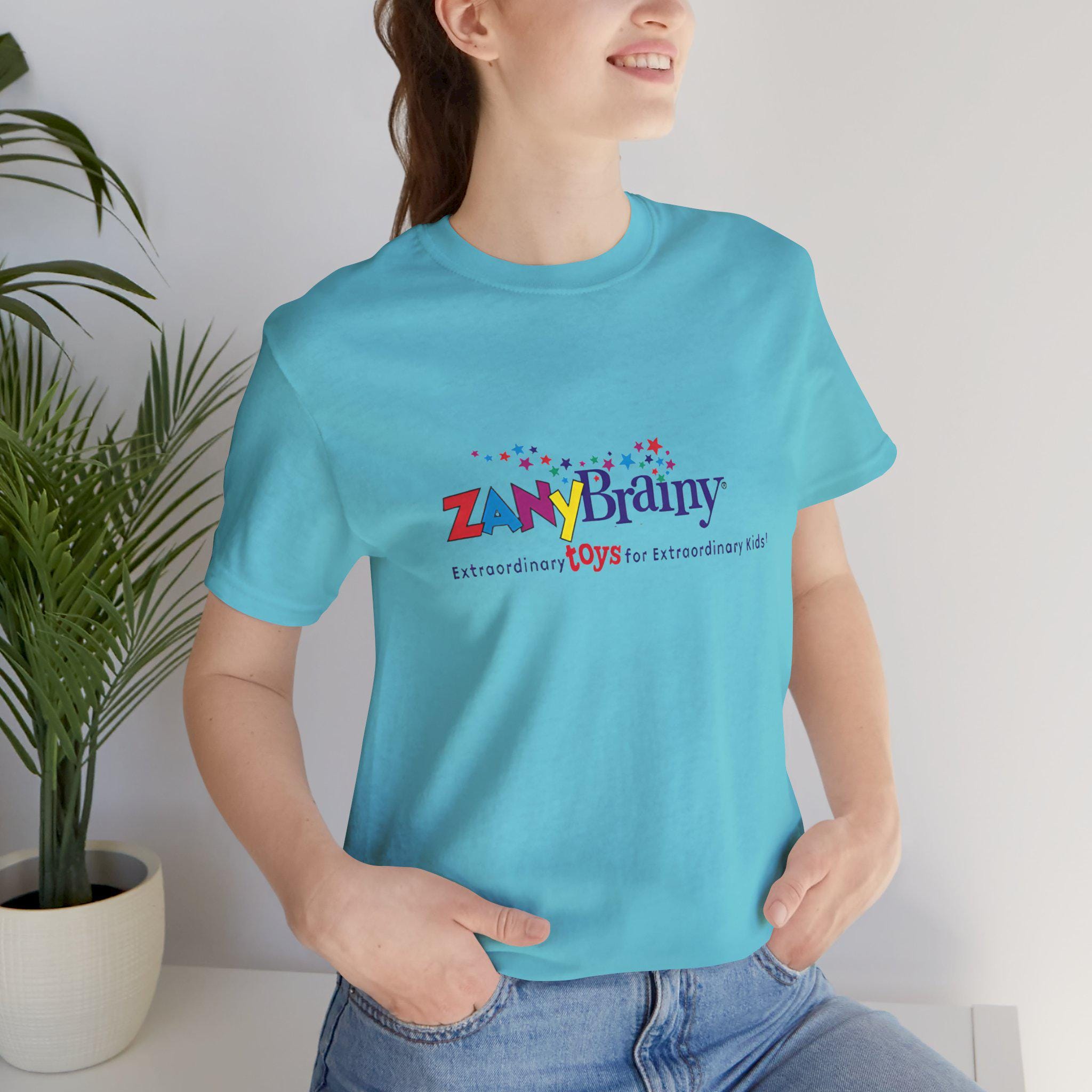 Zany Brainy Vintage Logo T-shirt - Classic Educational Toy Store 