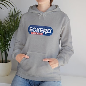 Sudadera con capucha con el logotipo vintage de la farmacia Eckerd: nostalgia clásica de farmacia