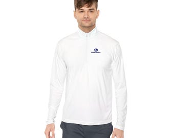 Eastern Air Lines Vintage Logo Quarter Zip Pullover - Classic Airline Apparel