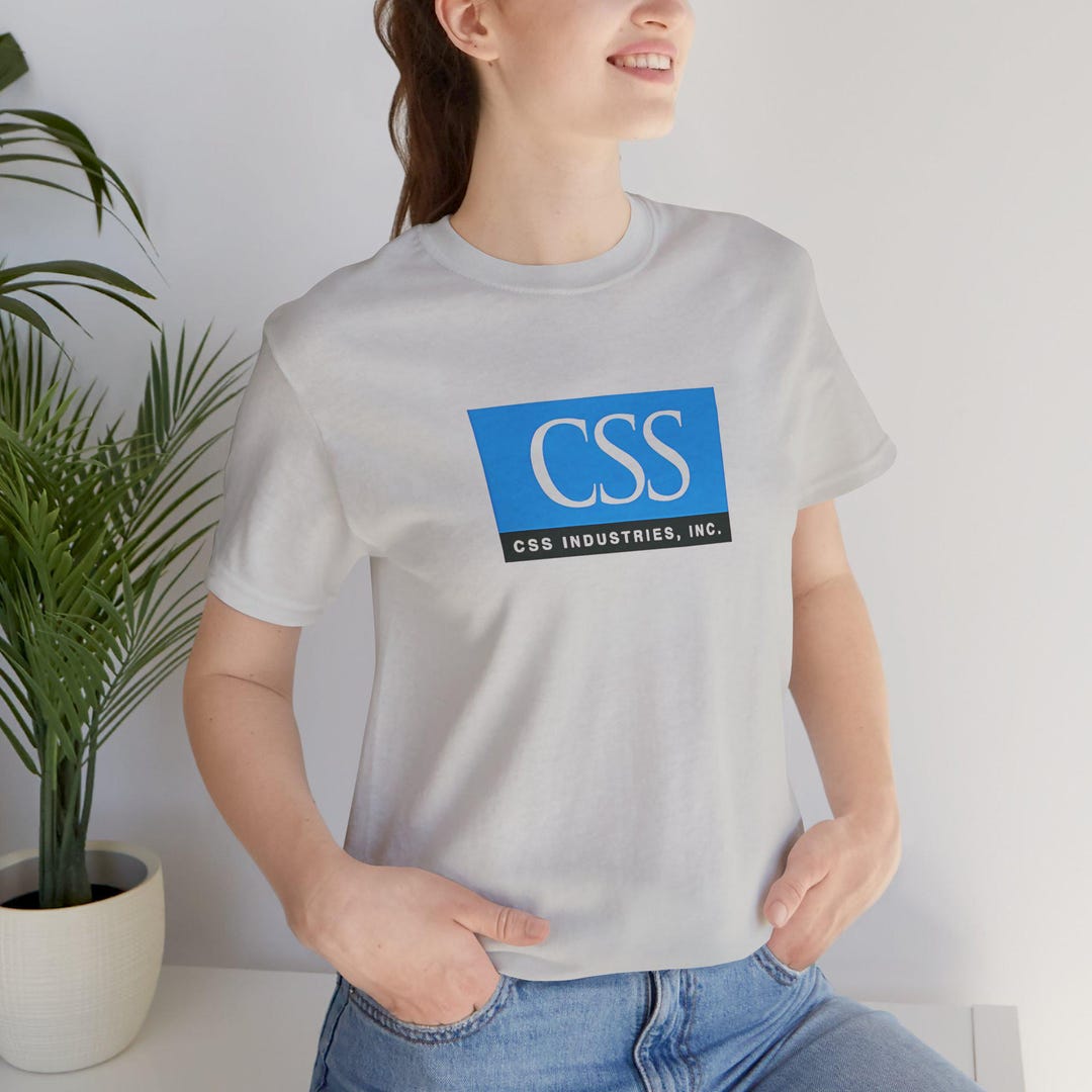 CSS Industries Vintage Logo T-shirt - Retro Craft Supplies Gift Wrap ...